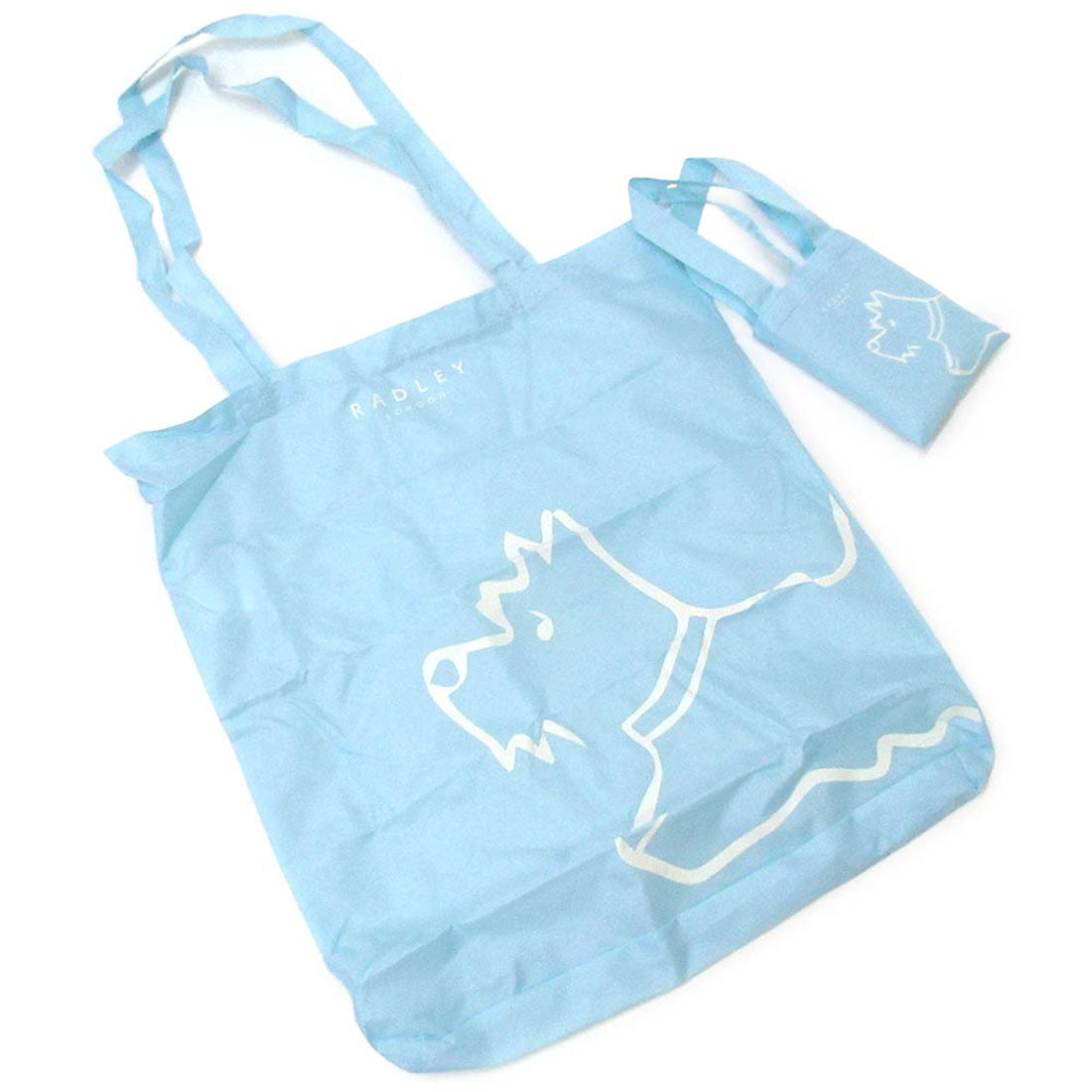 Radley London RADLEY LONDON Radley London Eco Bag Foldable Scottish Terrier Sky Blue F1654450