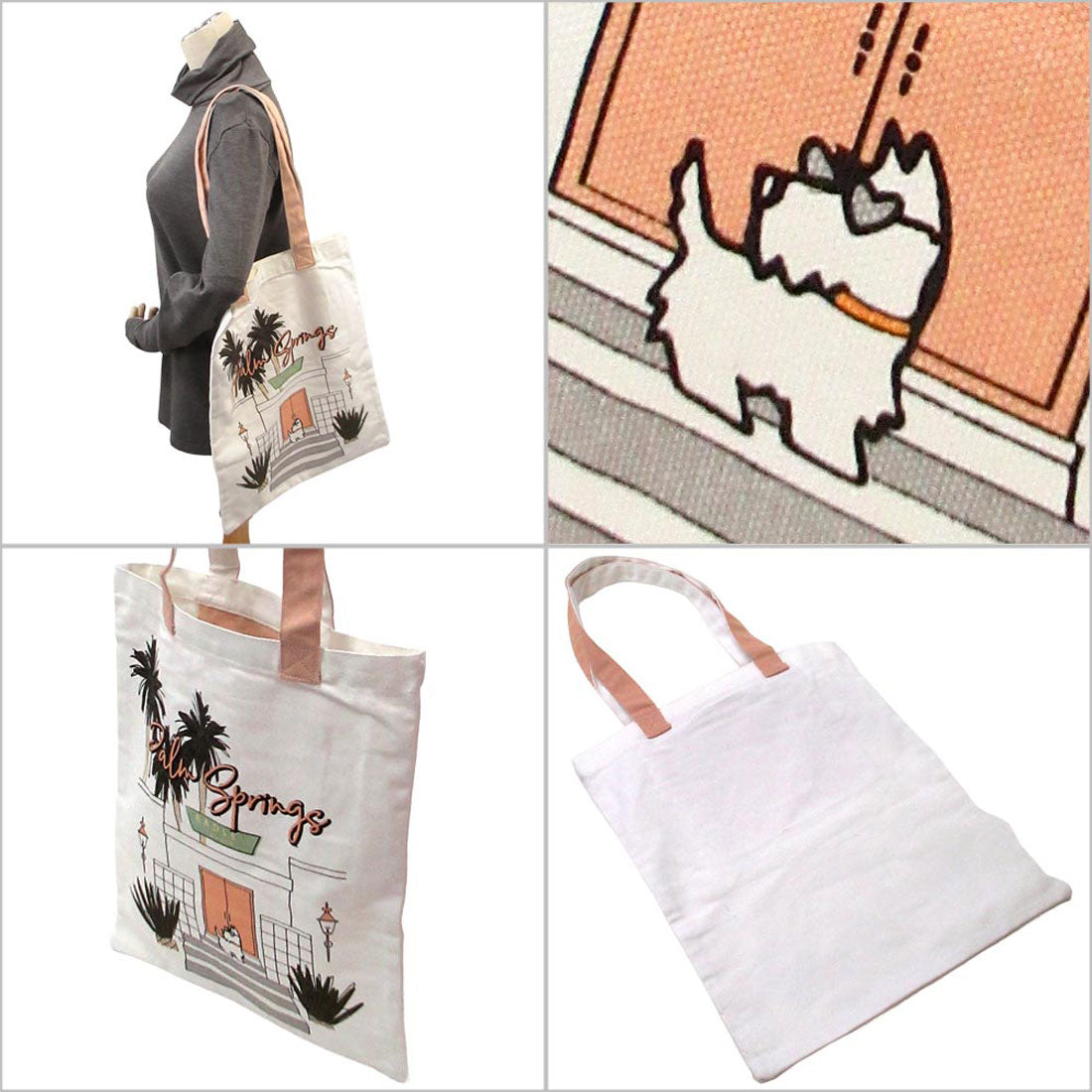 ラドリー ロンドン RADLEY LONDON RADLEY LONDON ラドリーロンドン バッグ パーム スプリングス カリフォルニア ミディアム キャンバストートバッグ エコバッグ （ナチュラル） ナチュラル