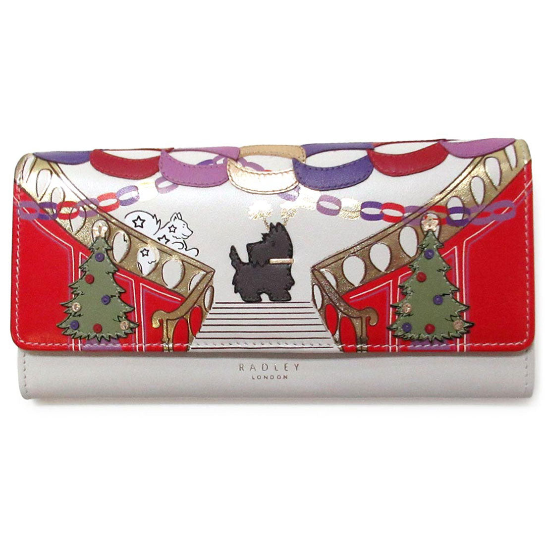 ラドリー ロンドン RADLEY LONDON RADLEY LONDON ラドリーロンドン サイフ  スコティッシュテリア パーティー 長財布 フラップオーバー （マルチカラー） マルチカラー