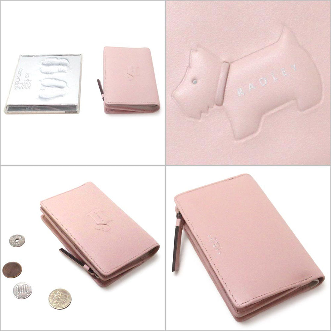 ラドリー ロンドン RADLEY LONDON RADLEY LONDON ラドリーロンドン サイフ 財布 ヘリテージレザー ラドリー ミディアム 二つ折り財布 S9352958 PINK （ライトピンク） ライトピンク