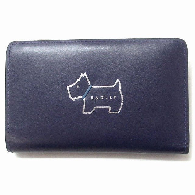 ラドリー ロンドン RADLEY LONDON RADLEY LONDON ラドリーロンドン サイフ スコティッシュテリア ヘリテージ レザー ラドリー ミディアム 二つ折り財布 110238 EVENFALL （ネイビー） ネイビー