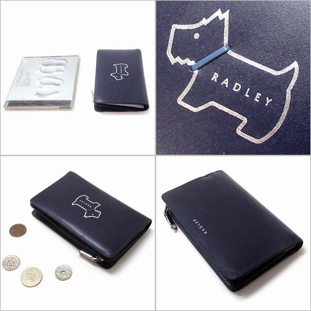 ラドリー ロンドン RADLEY LONDON RADLEY LONDON ラドリーロンドン サイフ スコティッシュテリア ヘリテージ レザー ラドリー ミディアム 二つ折り財布 110238 EVENFALL （ネイビー） ネイビー