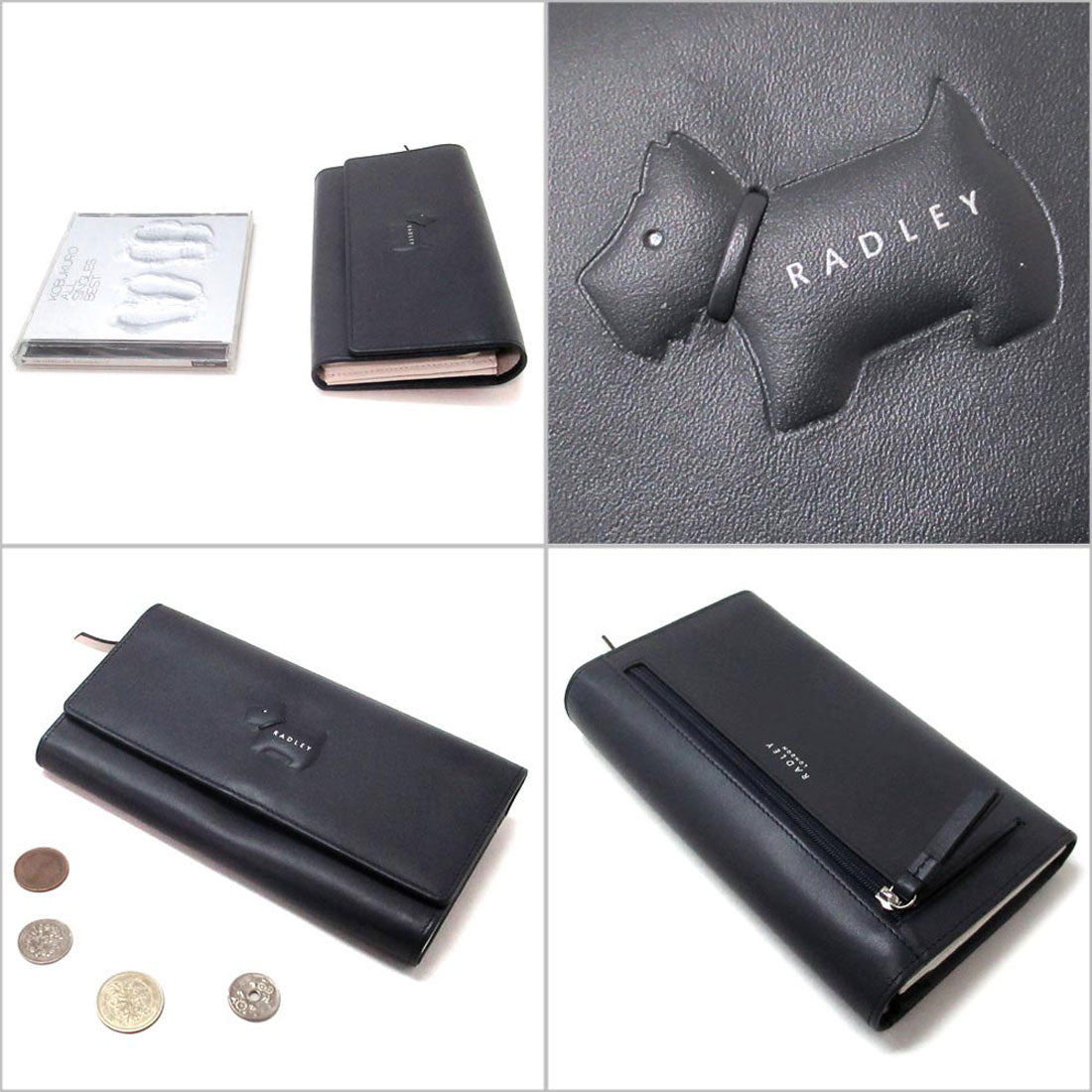 ラドリー ロンドン RADLEY LONDON RADLEY LONDON ラドリーロンドン サイフ 財布 WALLET PUFFY RADLEY LARGE FLAPOVER puffy radley （ブラック） ブラック