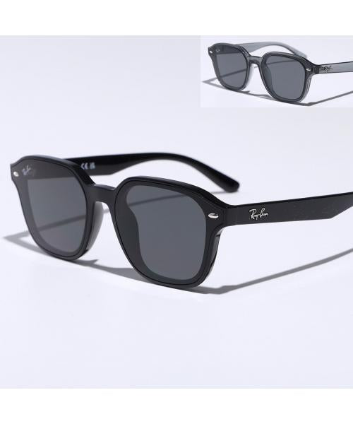 レイバン Ray-Ban Ray-Ban サングラス RB4458D スクエア型 セルフレーム （601/87/BLACK/DARK-GREY） 601/87/BLACK/DARK-GREY