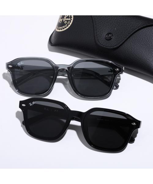 レイバン Ray-Ban Ray-Ban サングラス RB4458D スクエア型 セルフレーム （601/87/BLACK/DARK-GREY） 601/87/BLACK/DARK-GREY