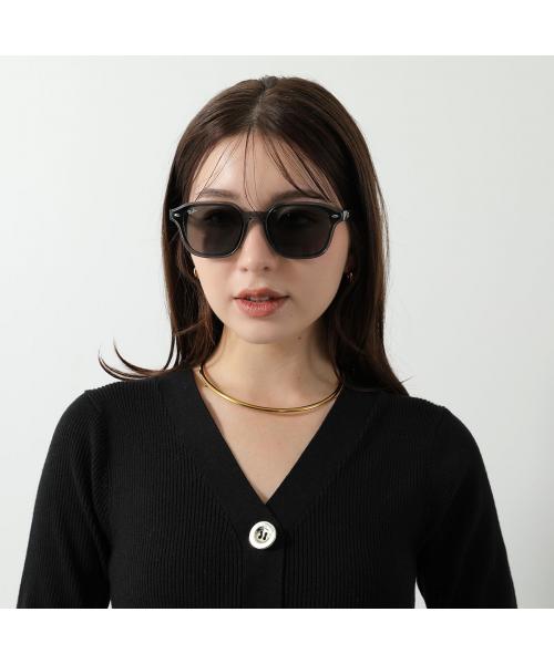 レイバン Ray-Ban Ray-Ban サングラス RB4458D スクエア型 セルフレーム （601/87/BLACK/DARK-GREY） 601/87/BLACK/DARK-GREY