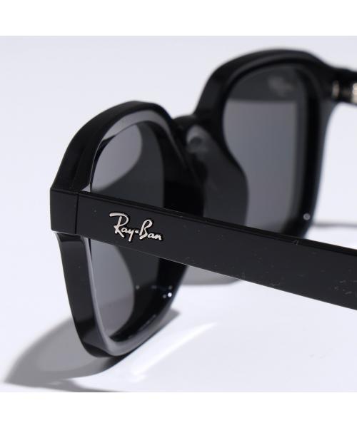 レイバン Ray-Ban Ray-Ban サングラス RB4458D スクエア型 セルフレーム （601/87/BLACK/DARK-GREY） 601/87/BLACK/DARK-GREY