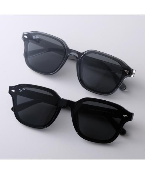 レイバン Ray-Ban Ray-Ban サングラス RB4458D スクエア型 セルフレーム （601/87/BLACK/DARK-GREY） 601/87/BLACK/DARK-GREY