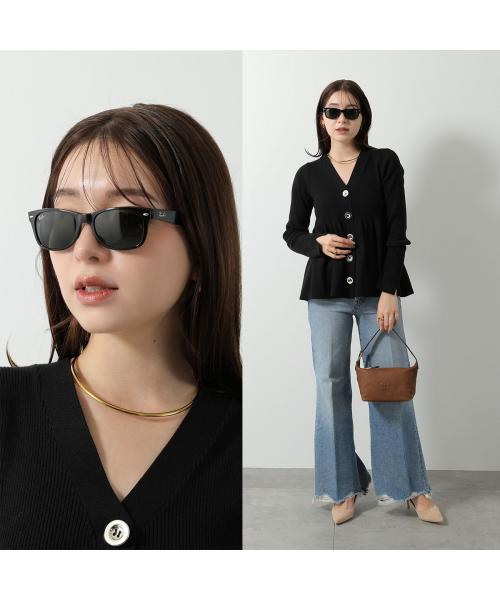 レイバン Ray-Ban Ray-Ban サングラス  NEW WAYFARER RB2132 スクエア型 （901/BLACK/GREEN） 901/BLACK/GREEN