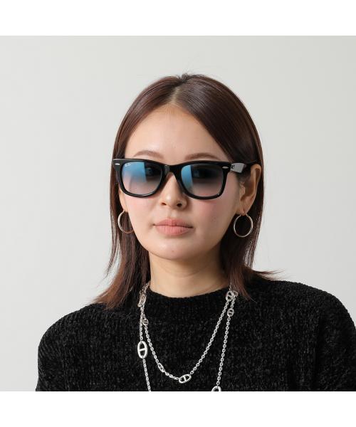 レイバン Ray-Ban Ray-Ban サングラス ORIGINAL WAYFARER CLASSIC RB2140-F （901/3F/BLACK/BLUE） 901/3F/BLACK/BLUE