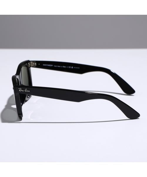 レイバン Ray-Ban Ray-Ban サングラス WAYFARER RB2140-F 偏光レンズ （901/58/BLACK/GREEN） 901/58/BLACK/GREEN