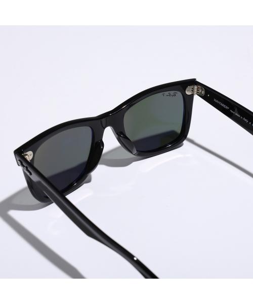 レイバン Ray-Ban Ray-Ban サングラス WAYFARER RB2140-F 偏光レンズ （901/58/BLACK/GREEN） 901/58/BLACK/GREEN
