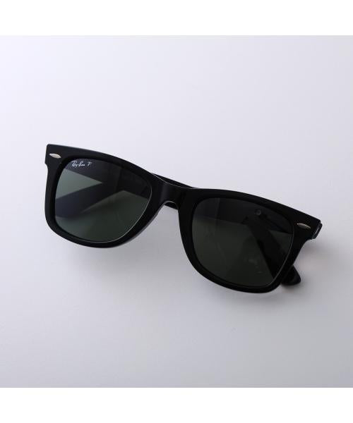レイバン Ray-Ban Ray-Ban サングラス WAYFARER RB2140-F 偏光レンズ （901/58/BLACK/GREEN） 901/58/BLACK/GREEN