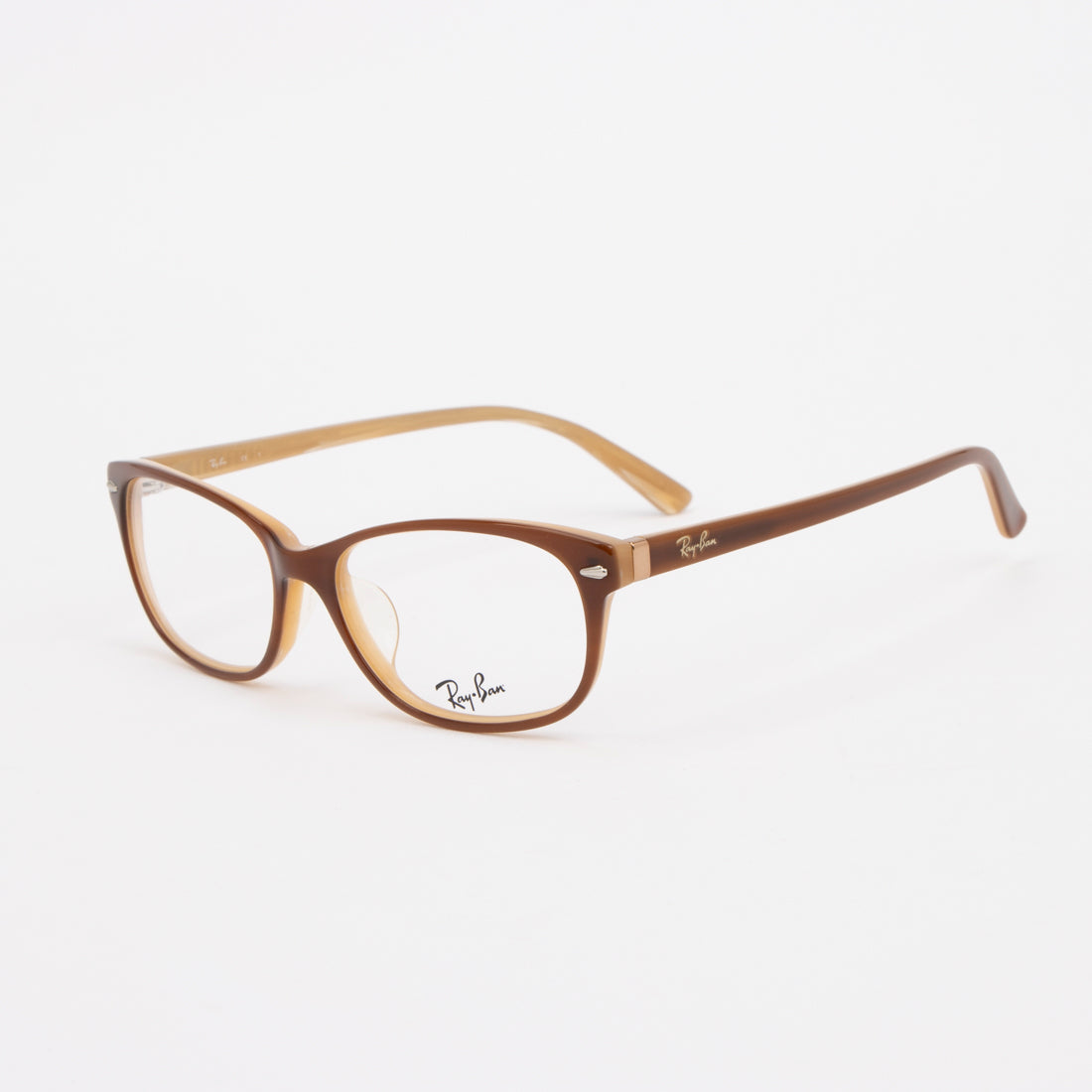 レイバン Ray-Ban メガネ 眼鏡 アイウェア レディース メンズ （ライトブラウン/ベージュ） ライトブラウン/ベージュ