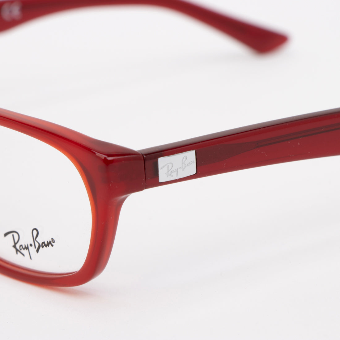 レイバン Ray-Ban メガネ 眼鏡 アイウェア レディース メンズ （レッド） レッド