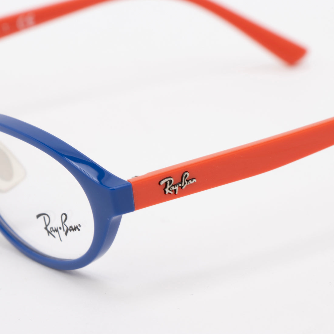 レイバン Ray-Ban メガネ 眼鏡 アイウェア 子ども用 レディース メンズ （ブルー/オレンジ） ブルー/オレンジ