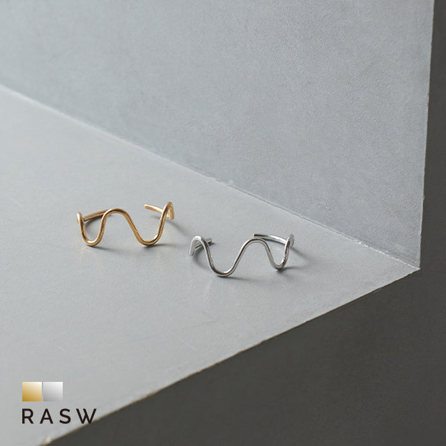 ラス RASW ウェーブバングル （シルバー） シルバー
