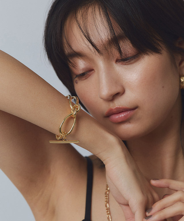 ラス RASW ノットデザインブレスレット （シルバー） シルバー