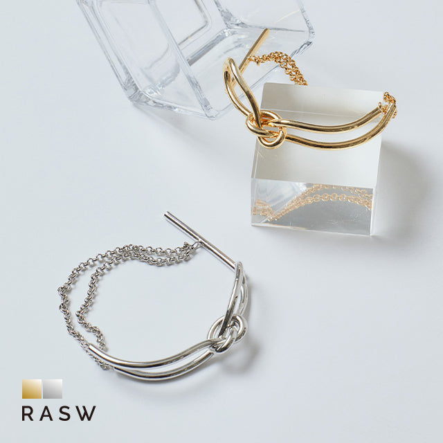 ラス RASW ノットデザインブレスレット （シルバー） シルバー