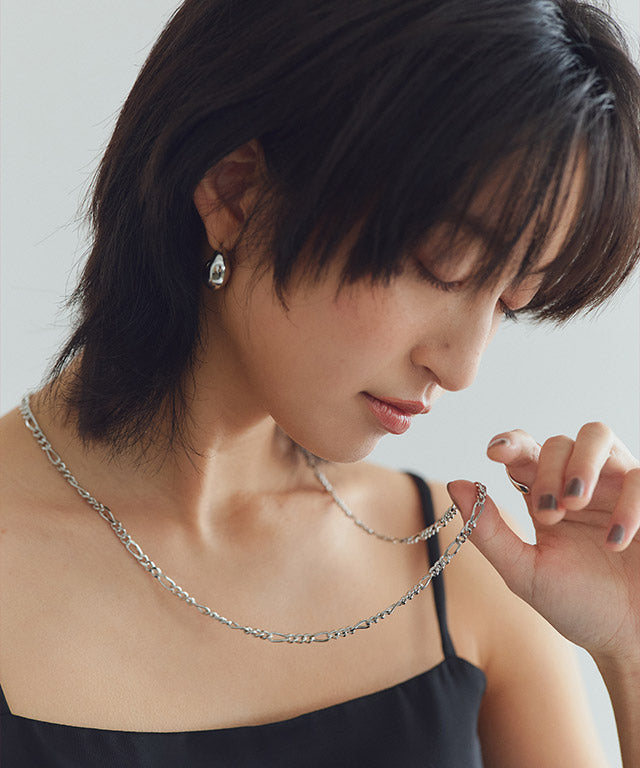 ラス RASW アクセントチェーンネックレス （ゴールド） ゴールド