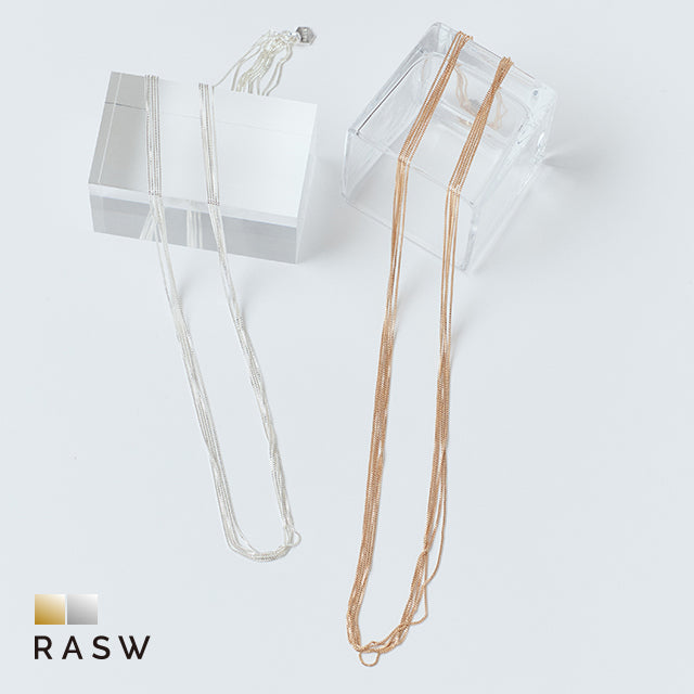 ラス RASW 5チェーンネックレス （シルバー） シルバー