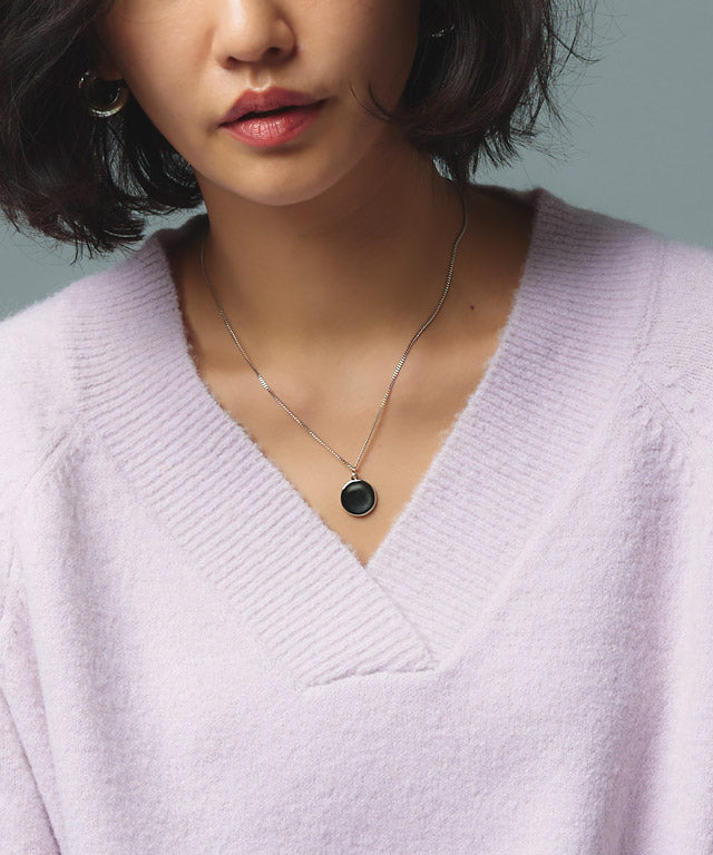 ラス RASW モヘア混Vネックニット