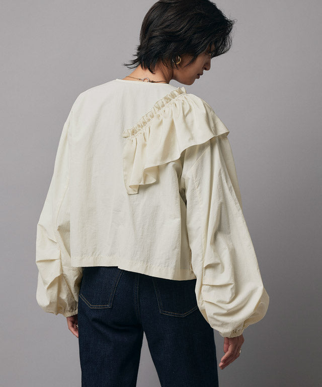 ラス RASW フリルブルゾン