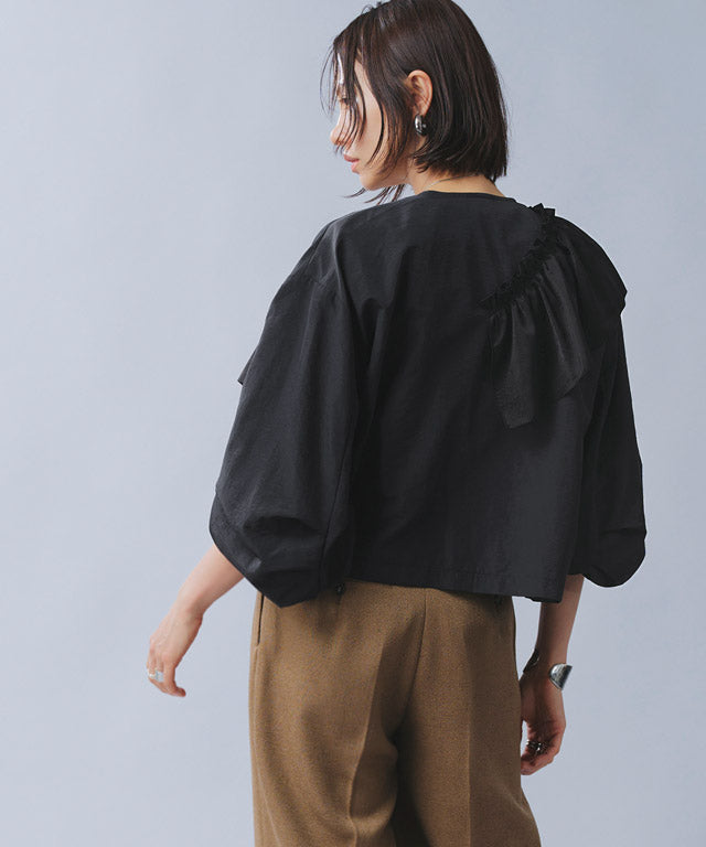 ラス RASW フリルブルゾン
