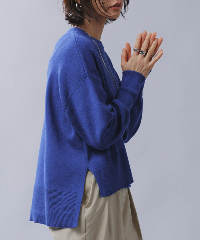 ラス RASW 綿100%総針ニット