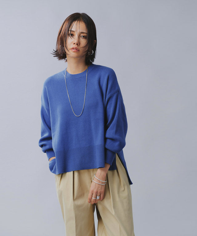 ラス RASW 綿100%総針ニット