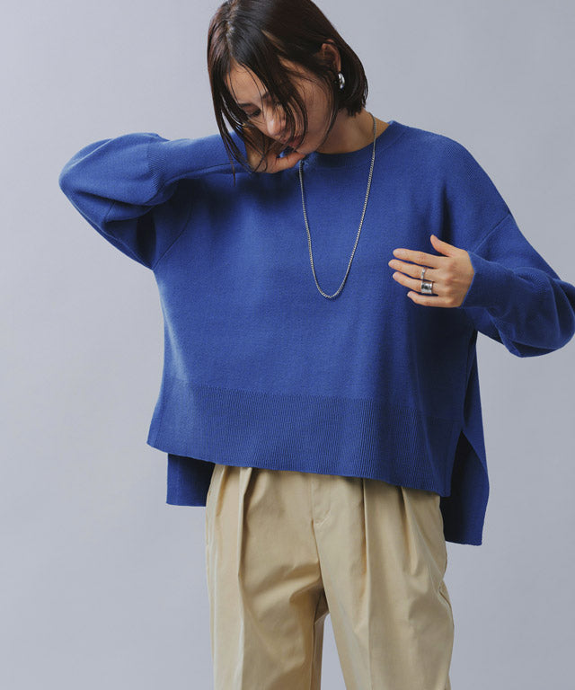 ラス RASW 綿100%総針ニット