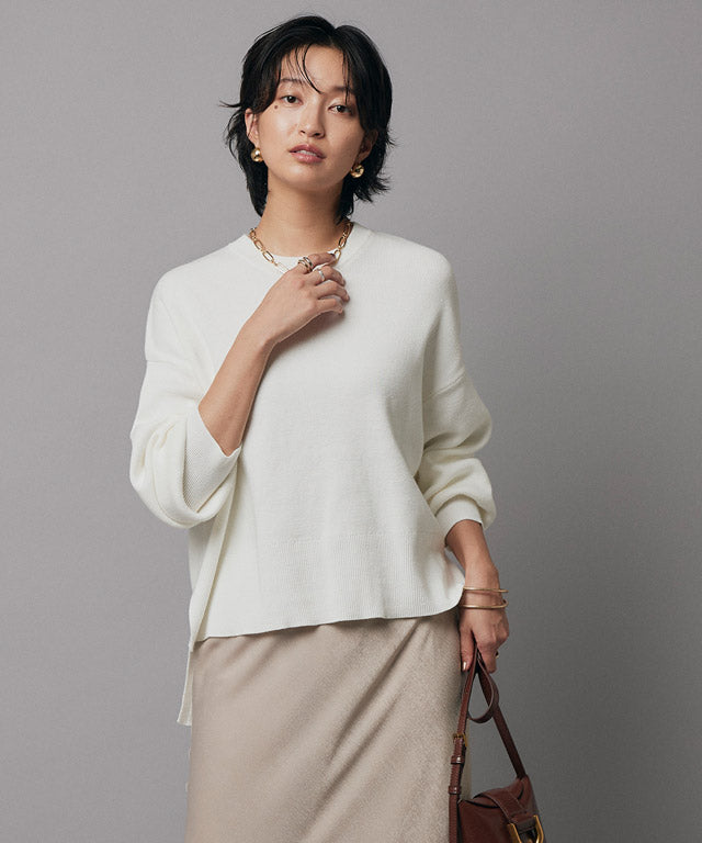 ラス RASW 綿100%総針ニット