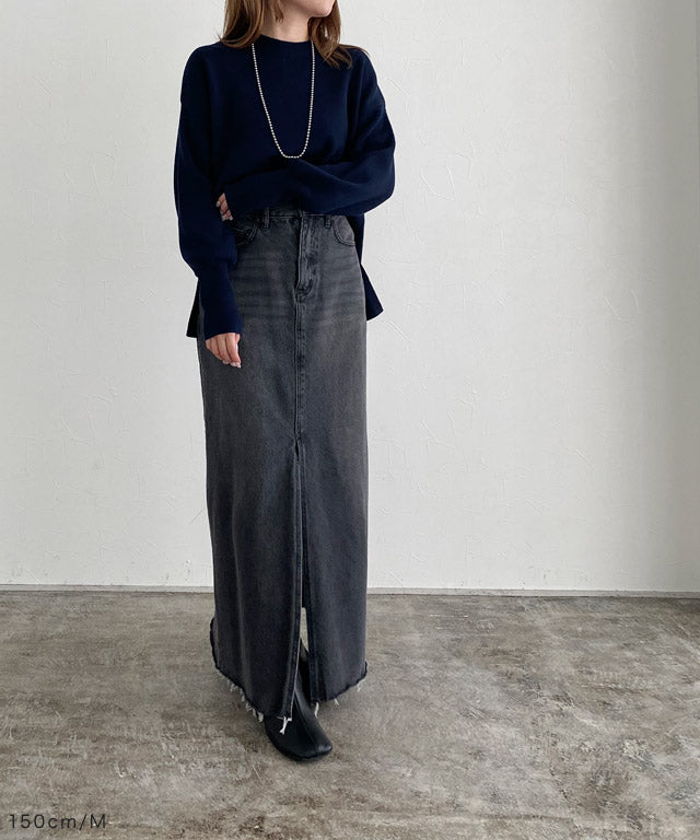 ラス RASW 綿100%総針ニット