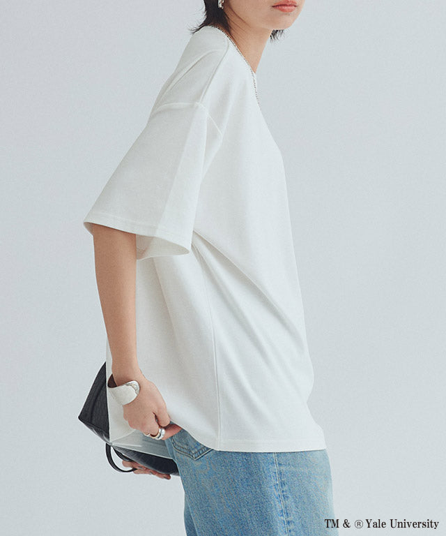 ラス RASW 別注YALEドッグオーバーTシャツ （オフホワイト） オフホワイト