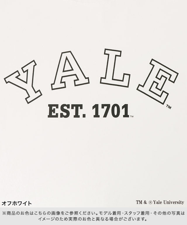 ラス RASW 別注YALEロゴオーバーTシャツ （オフホワイト） オフホワイト