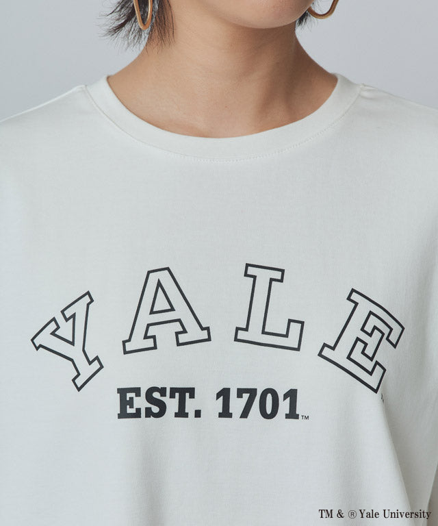 ラス RASW 別注YALEロゴオーバーTシャツ （オフホワイト） オフホワイト