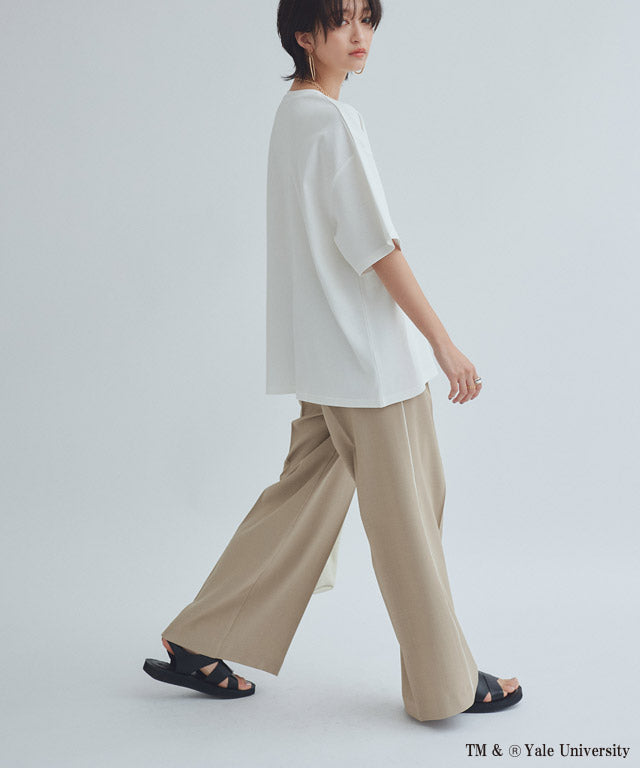 ラス RASW 別注YALEエンブレムオーバーTシャツ （オフホワイト） オフホワイト
