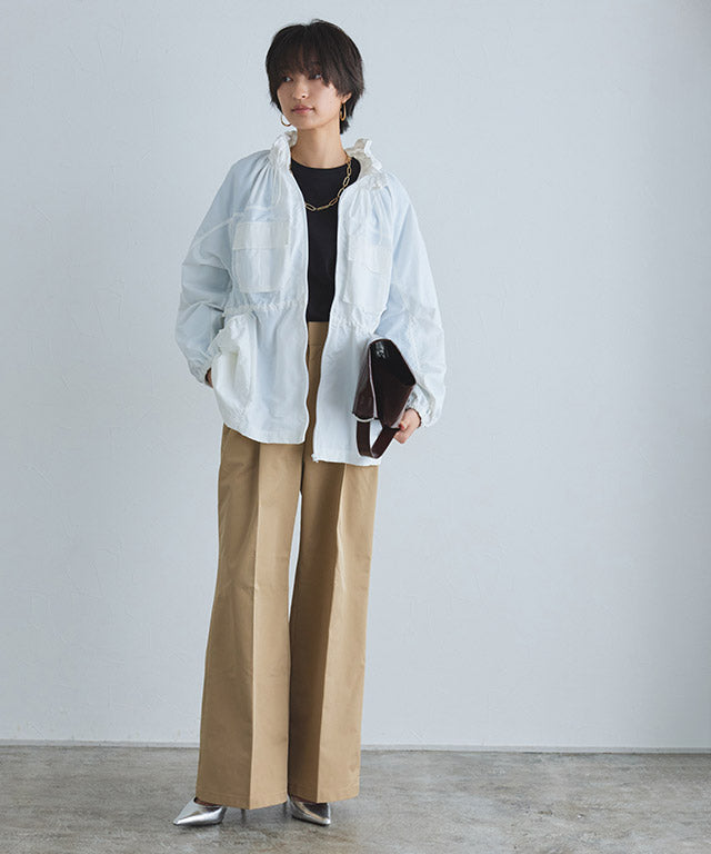 ラス RASW コーマコットンベーシックロングスリーブTシャツ （オフホワイト） オフホワイト