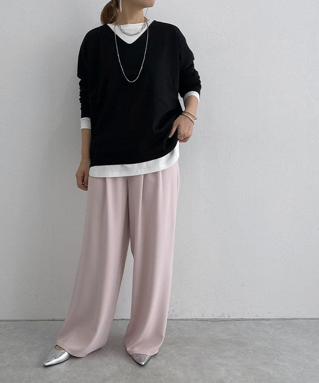 ラス RASW コーマコットンベーシックロングスリーブTシャツ （オフホワイト） オフホワイト