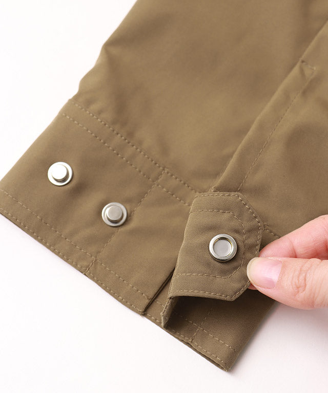 ラス RASW スタンドカラーロングライトコート （グレージュ） グレージュ