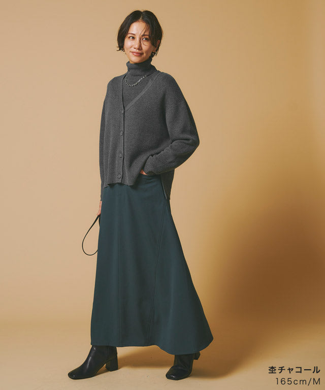 ラス RASW 綿シルクニットカーディガン