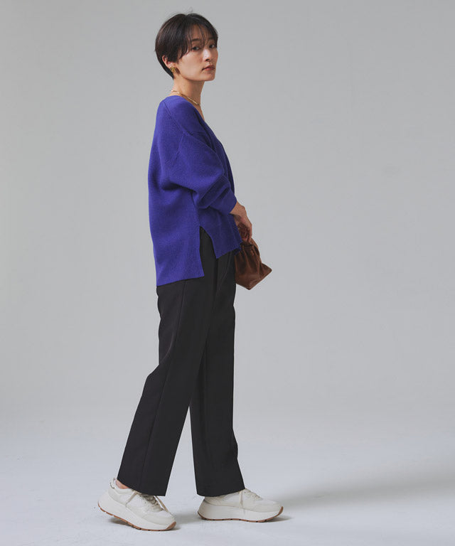 ラス RASW 綿シルクニットカーディガン