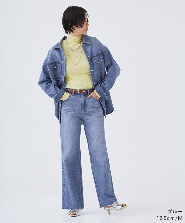 RASW denim shirt jacket