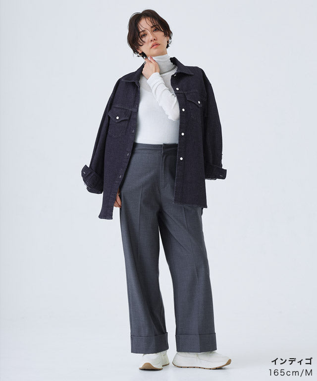 RASW denim shirt jacket