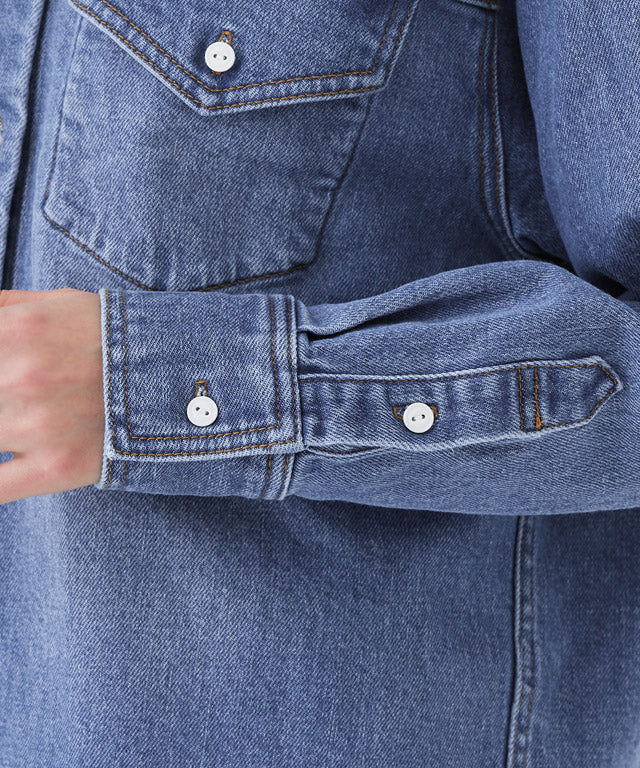 RASW denim shirt jacket