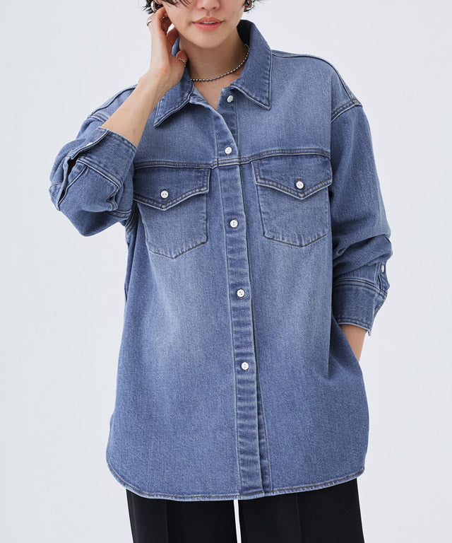 RASW denim shirt jacket