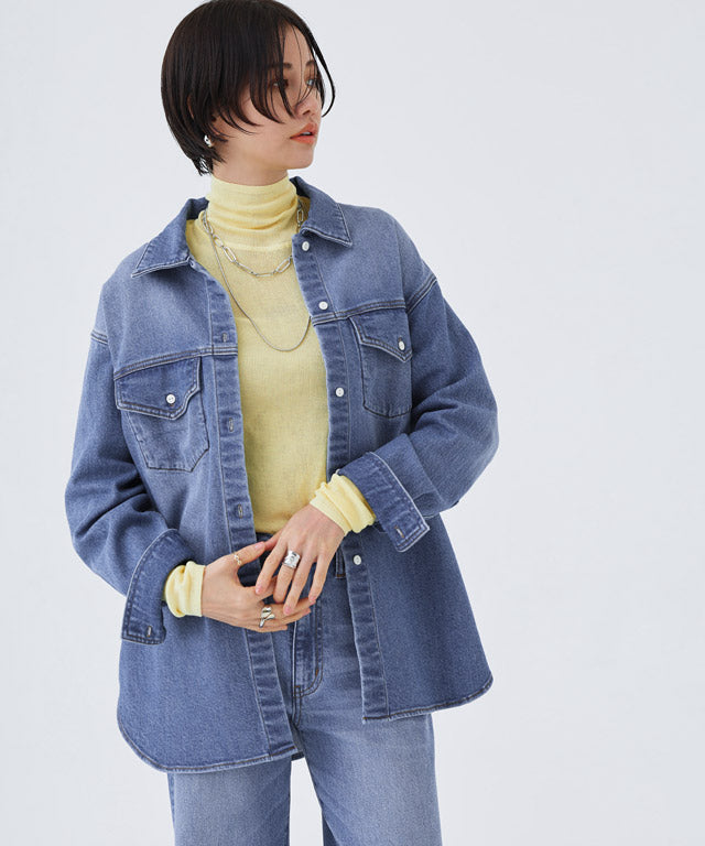 ラス RASW デニムシャツジャケット