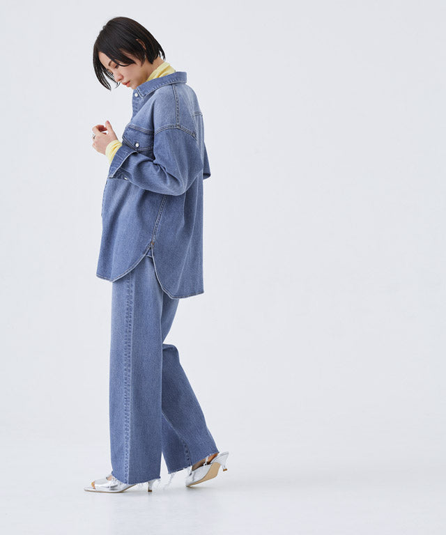 ラス RASW デニムシャツジャケット
