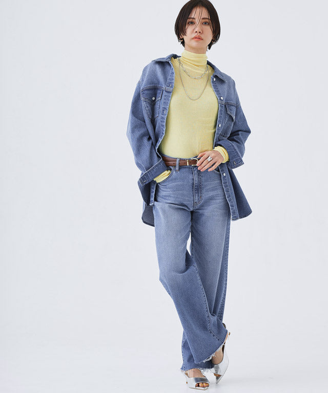 RASW denim shirt jacket