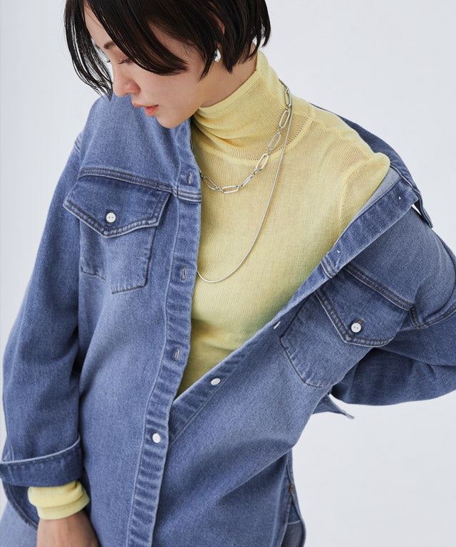 RASW denim shirt jacket